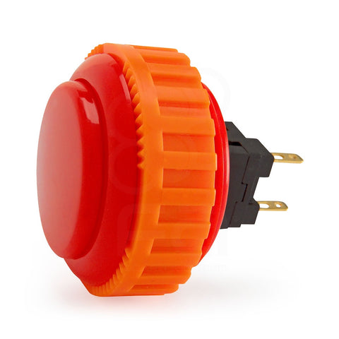 Sanwa Denshi OBSN-30 Solid Colour 30mm Screw-In Pushbutton (Red)