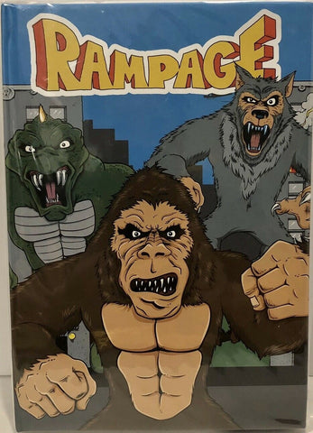Midway Arcade Classics Rampage Hardcover Journal