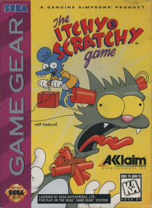 Itchy and Scratchy Game - Game Gear (Pre-owned)