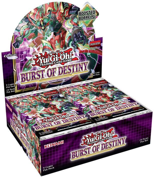Yu-Gi-Oh! Burst of Destiny Booster Box - 1st Edition (Local Pick-Up Only)