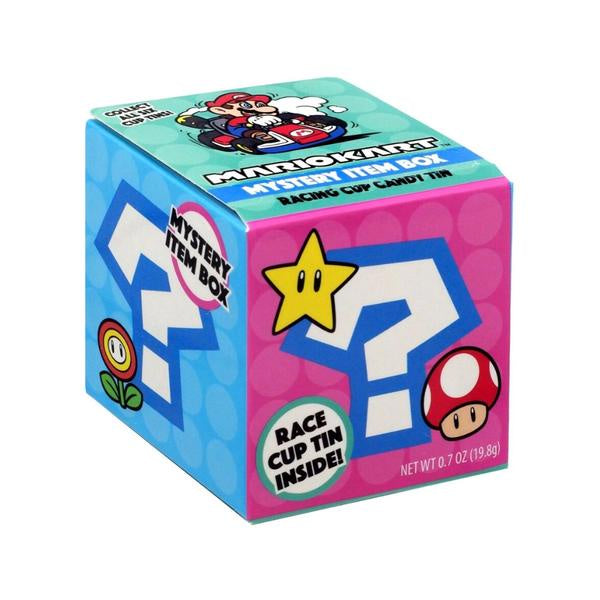 Mario Kart Mystery Item Box Candy Tin
