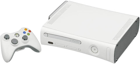 Xbox 360 White Original Arcade Core System Console w/20 gb Hard Drive