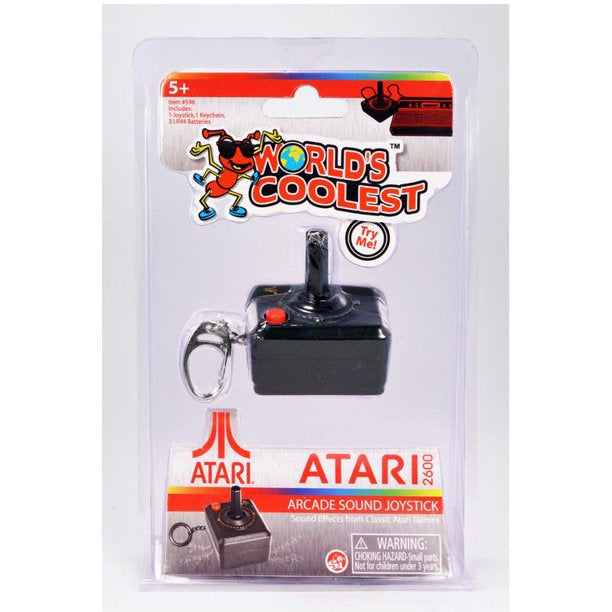 World's Coolest Atari Arcade Sound Joystick Keychain