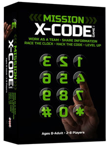 Mission X-Code Board Game