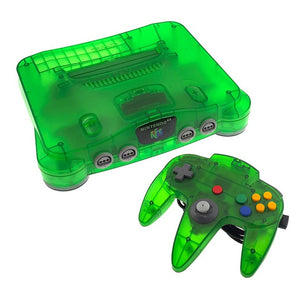 Nintendo 64 System Jungle Green Console N64