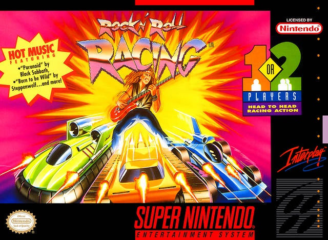 Rock 'n Roll Racing - SNES (Pre-owned)