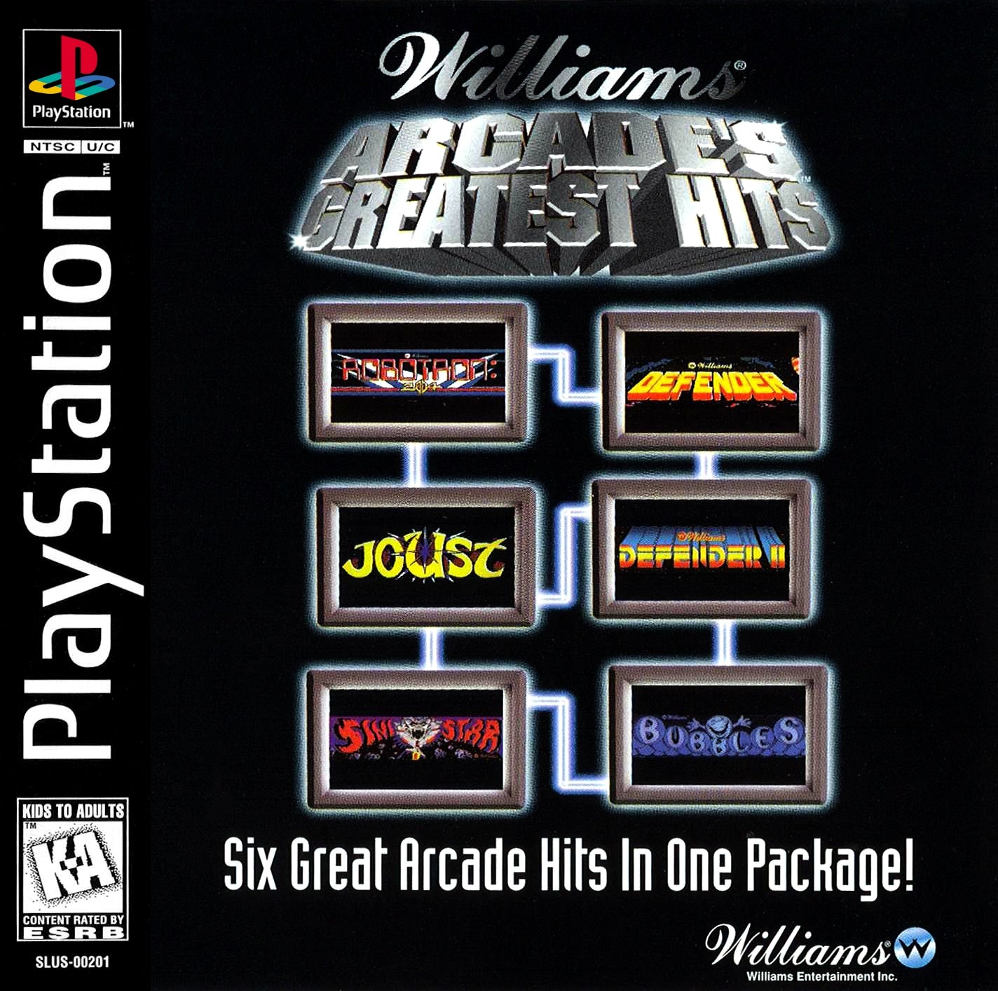 Williams Arcade's Greatest Hits - PS1 (Pre-owned)