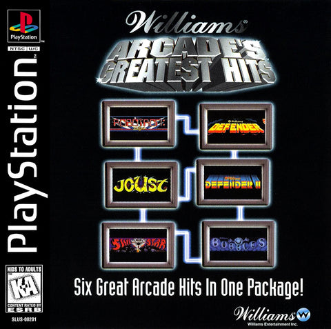 Williams Arcade's Greatest Hits - PS1 (Pre-owned)