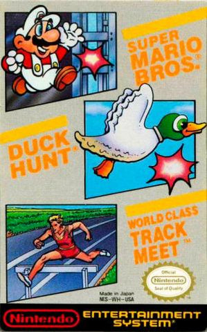 Super Mario Bros Duck Hunt World Class Track Meet - NES (Pre-owned)