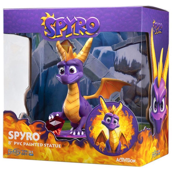 SPYRO THE DRAGON 8" PVC STATUE [First 4 Figures]