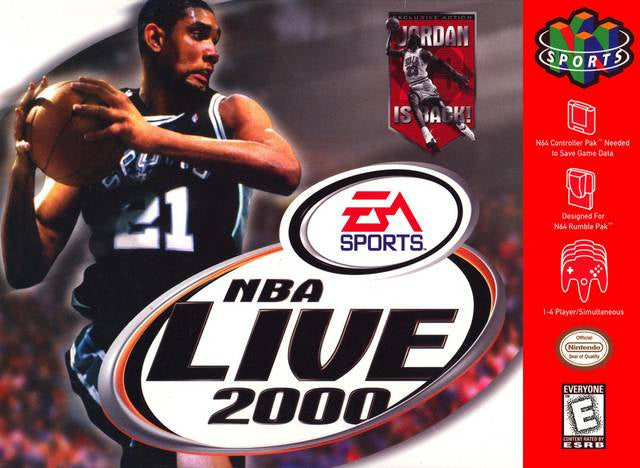 NBA Live 2000 - N64 (Pre-owned)