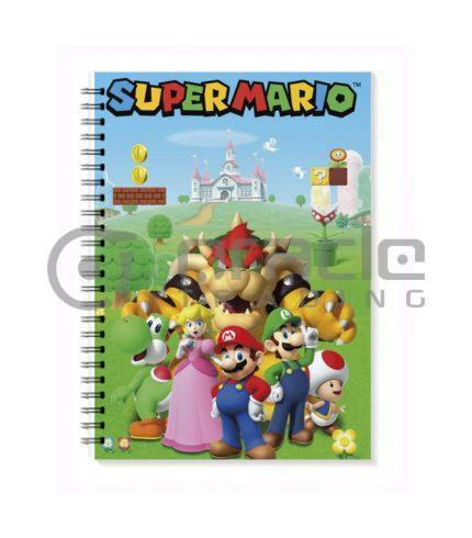 Super Mario Characters Notebook