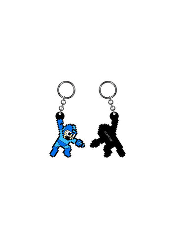 MEGAMAN - 8 Bit Character Keychain