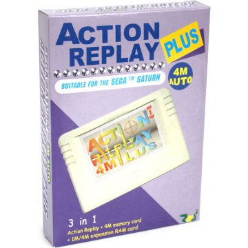 EMS Action Replay Plus 4M 3 in 1 Memory Card Sega Saturn - Saturn