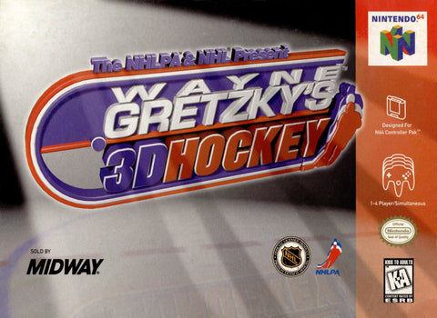 Wayne Gretzky's 3D Hockey - N64 (Pre-owned)