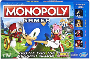 Monopoly Gamer Sonic The Hedgehog Edition Board Game