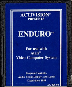 Enduro (Blue Cartridge) - Atari 2600 (Pre-owned)