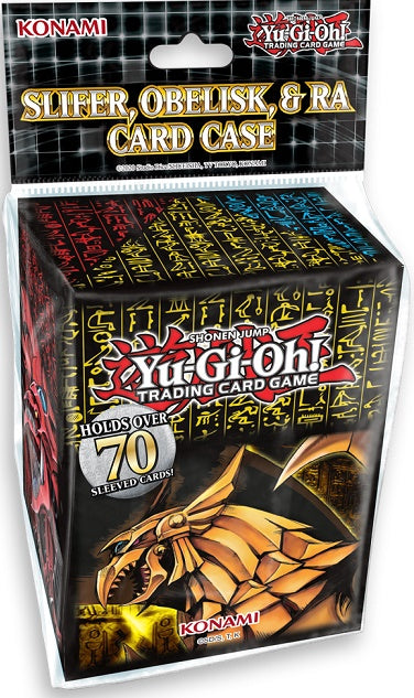 Yu-Gi-Oh! Slifer, Obelisk & Ra Egyptian God Cards Card Case Deck Box