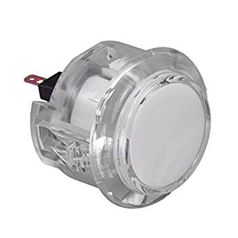 Sanwa Denshi OBSC-30 Translucent Clear 30mm Snap-in Push Button (Colourless)