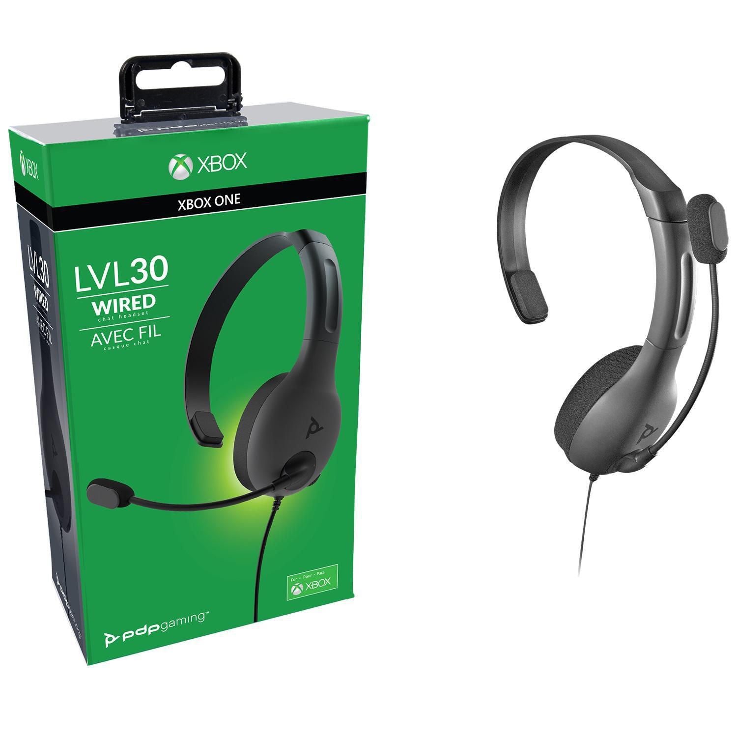 [PDP] LVL 30 Wired Chat Headset Xbox One