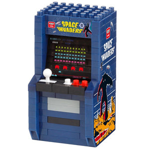 Space Invaders Arcade Cabinet Nanoblock Kit [Nanoblock]