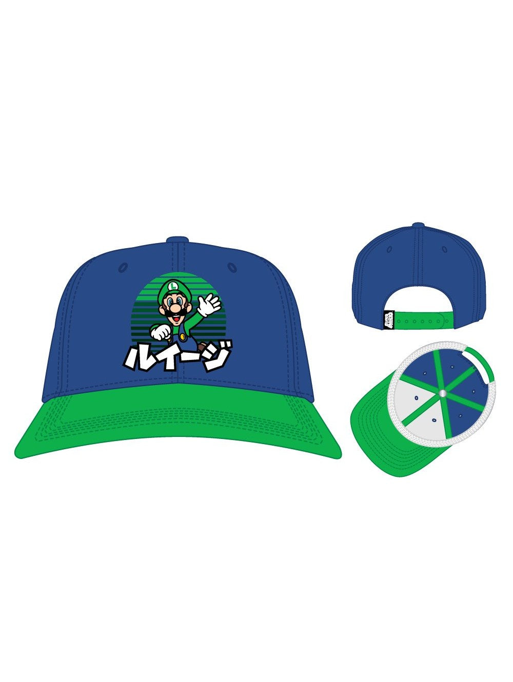 Nintendo - Luigi - Kanji Precurve Snapback
