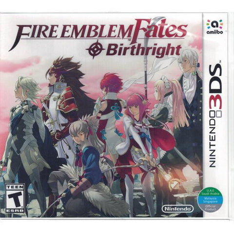 Fire Emblem Fates: Birthright (UAE Version, English, NTSC)  - 3DS
