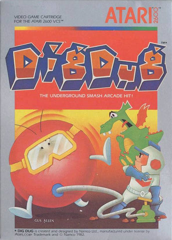 Dig Dug - Atari 2600 (Pre-owned)