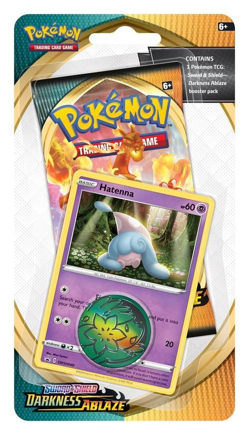 Pokemon: Darkness Ablaze Checklane Blister - Hatenna