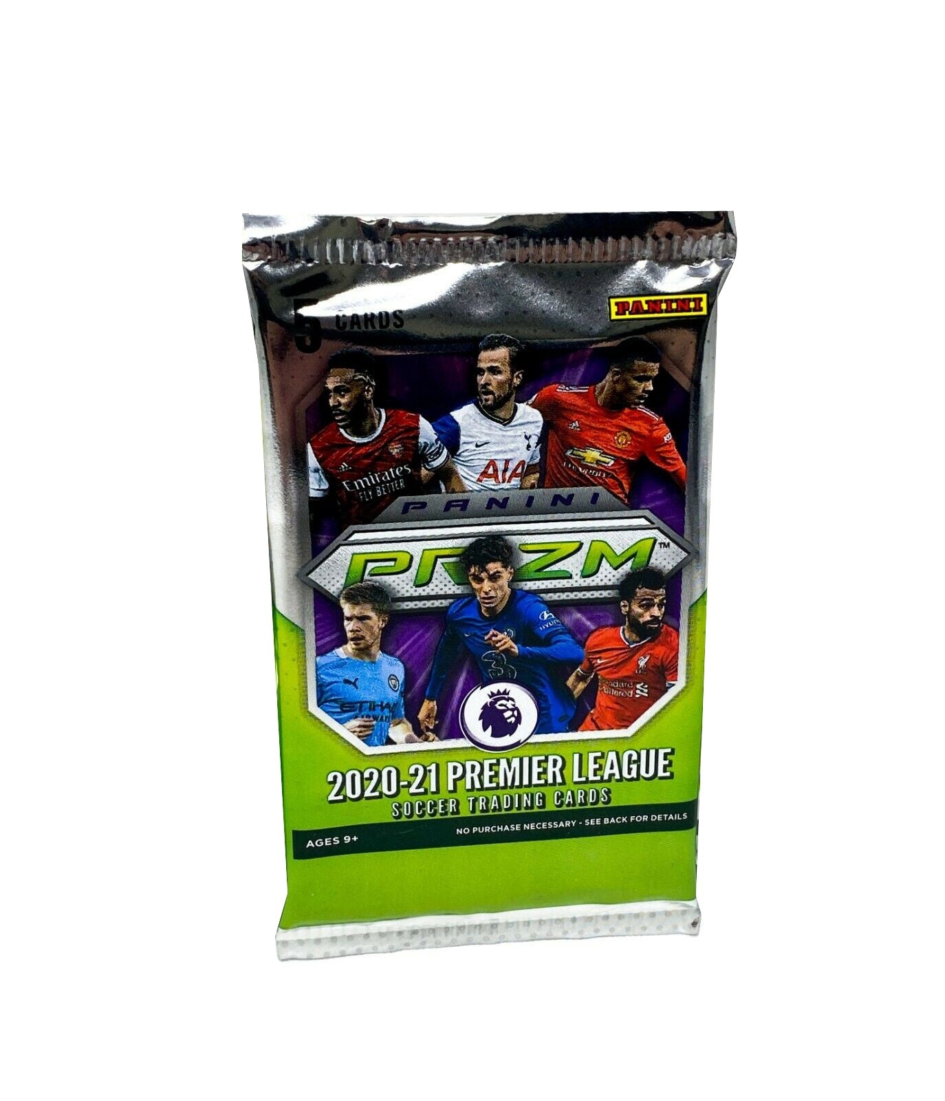 2020/21 Panini Prizm EPL Premier League Soccer Breakaway Single Sealed Hobby Pack (5 Cards)