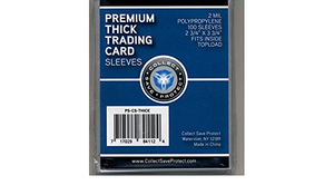 CSP Premium Thick/Vintage Trading Soft Card Sleeves (100ct) A & C Games CSP Premium Thick/Vintage Trading Soft Card Sleeves (100ct) A & C Games