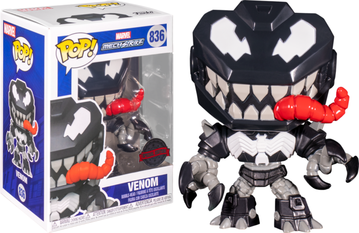 Funko POP! Marvel Mech Strike - Venom Mech #836 Bobble-Head Figure