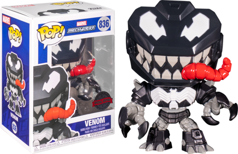 Funko POP! B: Marvel Mech Strike - Venom Mech #836 Bobble-Head Figure