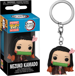 Funko Pocket Pop! Keychain - Demon Slayer - Nezuko Kamado Vinyl Figure Keychain