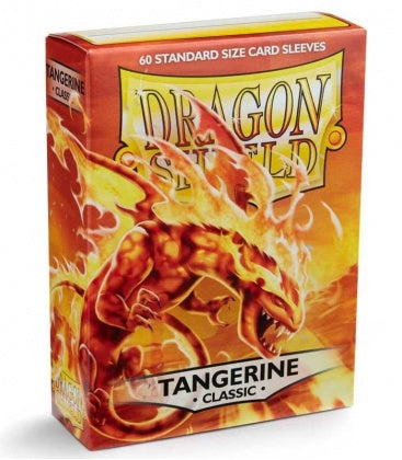 Dragon Shield - Standard Size Classic Sleeves 60ct - Tangerine