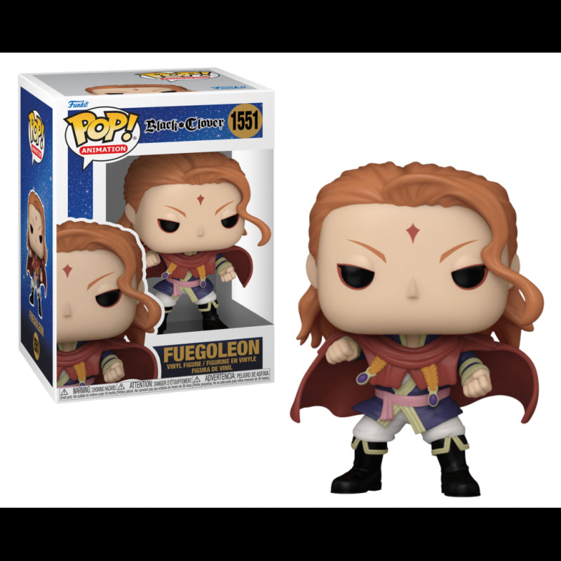 Funko POP! Animation: Black Clover - Fuegoleon #1551 Vinyl Figure