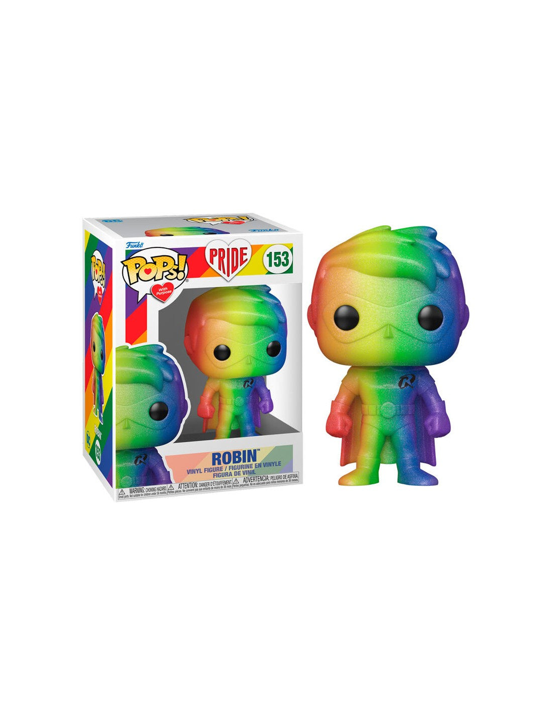 Funko POP! B: Pride - Robin #153 Vinyl Figure