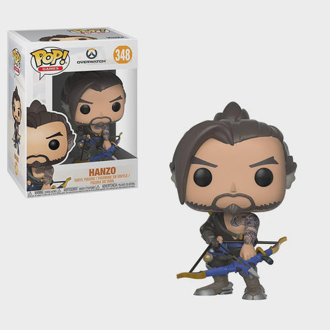 Funko POP! Games: Overwatch - Hanzo #348 Vinyl Figure (Box Wear, Pre-Owned Open Box)