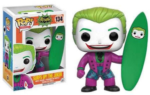 Funko POP! Heroes: Batman Classic TV Series - Surf's Up! The Joker #134 Vinyl Figure (Pre-owned)