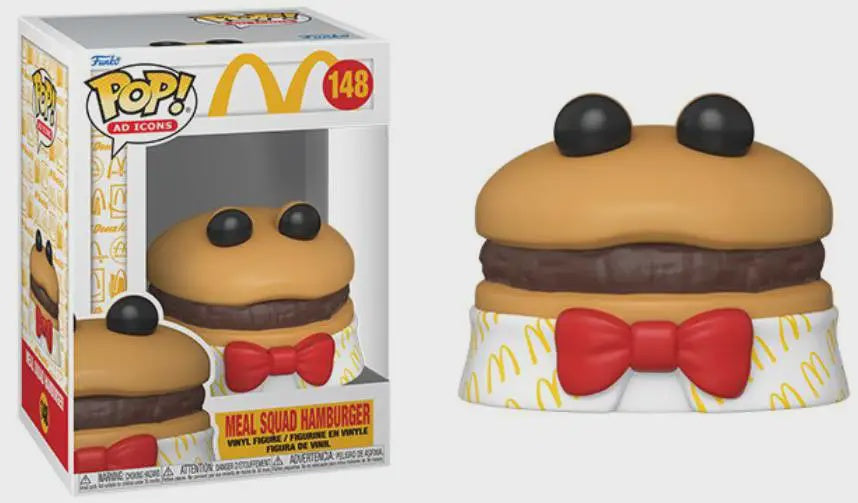 Funko POP! Ad Icons: McDonald's - Meal Squad Hamburger #148 Vinyl Figure