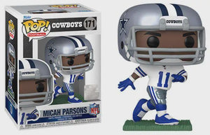 Funko POP! Football: Dallas Cowboys White Jersey - Micah Parsons #171 Vinyl Figure