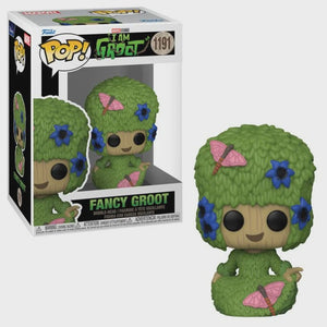 Funko POP! B: Marvel Studios I am Groot - Fancy Groot #1191 Bobble-Head Figure