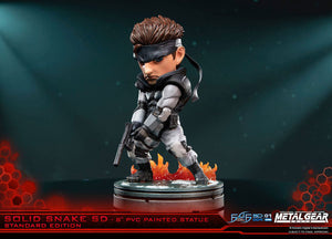 Metal Gear Solid – Solid Snake SD 8" PVC Painted Statue - Standard Edition