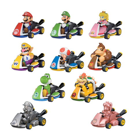 Mario Kart Pullback Racers Gacha Ball (1 Random Car)