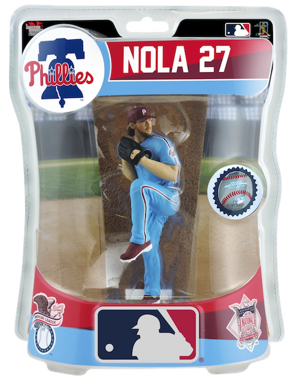 Aaron Nola (Philadelphia Phillies) 2019 MLB 6" Figure [Imports Dragon]