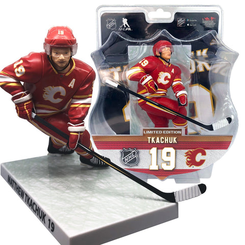 NHL Matthew Tkachuk (Calgary Flames Red Jersey) 6" Limied Edition [Imports Dragon Figures]