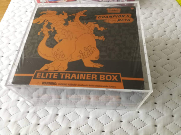 Pokemon Acrylic Display Protective Case Elite Trainer Box