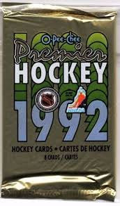 1992-93 O-Pee-Chee Premier NHL Hockey Foil Pack