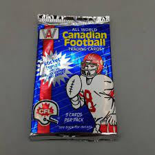 1991 Premier Edition All World Canadian Football Trading Cards CFL Hobby Pack (9 Card Packs)