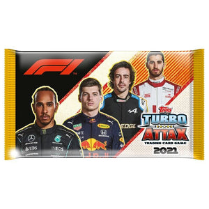 2021 Topps Formula 1 Turbo Attax - Single Pack - F1 (10 Cards Per Pack)